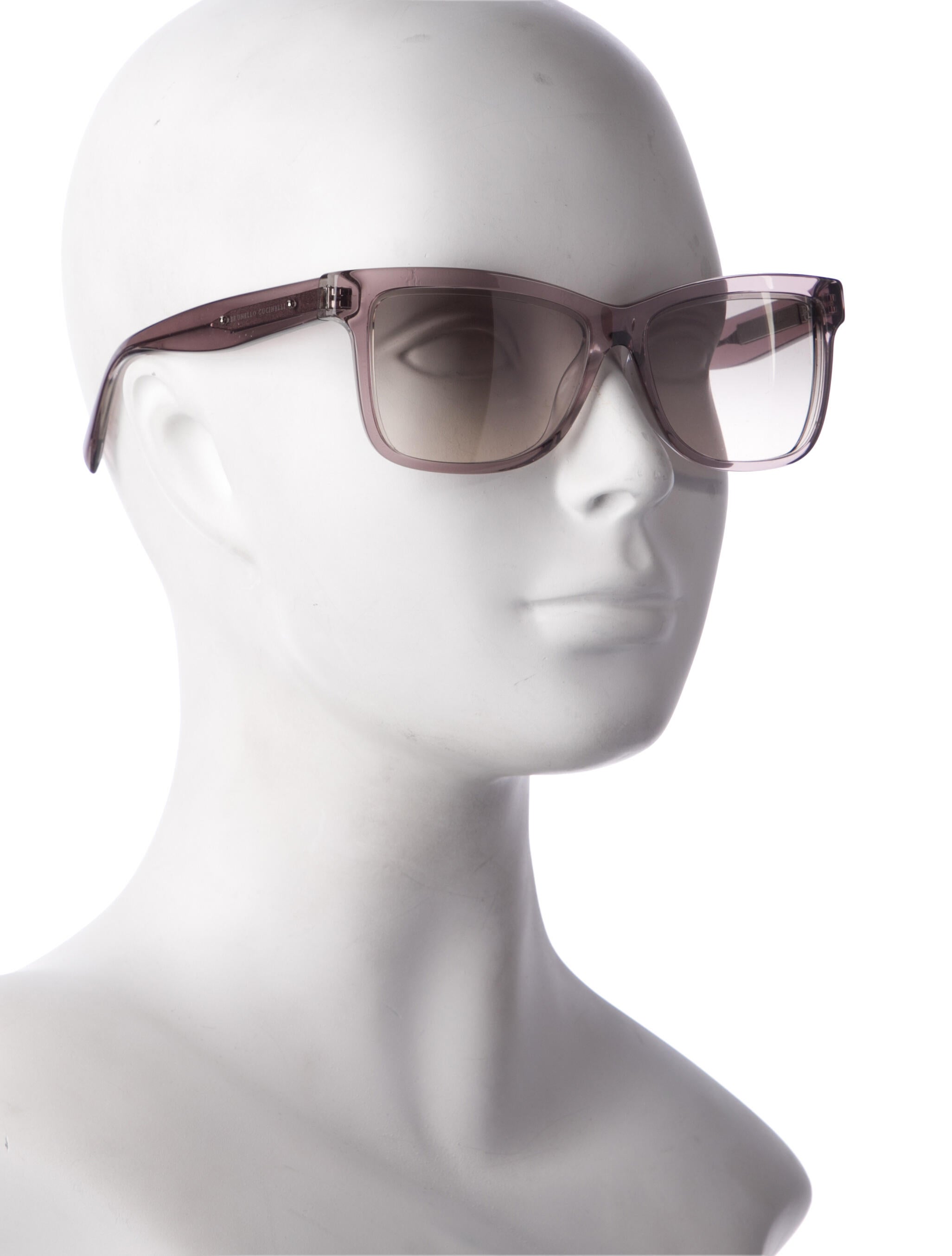 Brunello Cucinelli Wayfarer Gradient Sunglasses